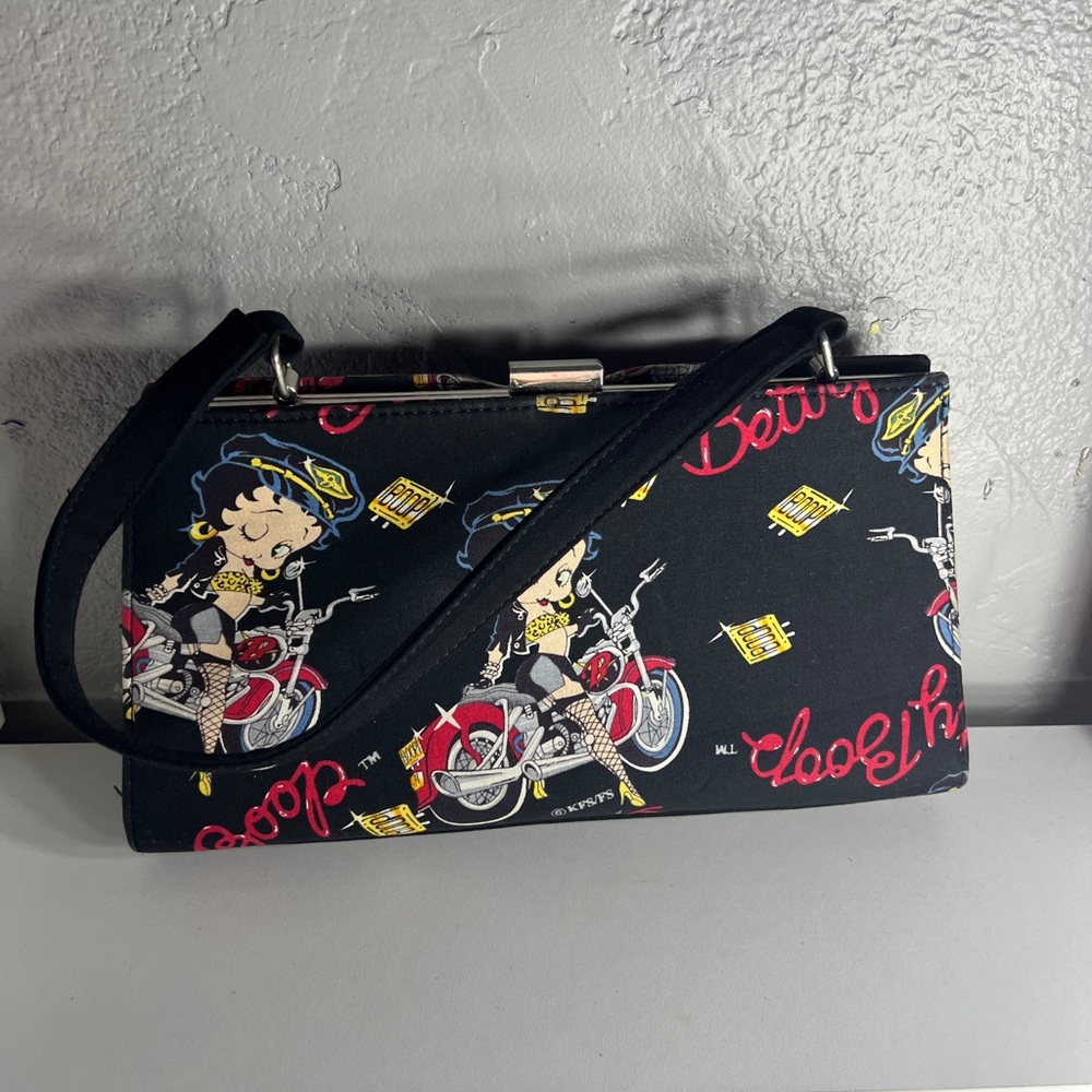 Betty Boop Black Handbag